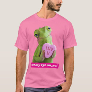 Camiseta Coração Camaleão (Te Amo)
