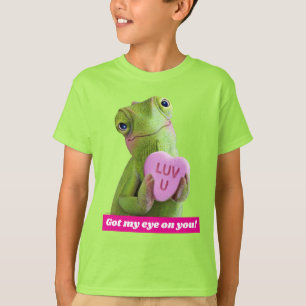 Camiseta Coração Camaleão (Te Amo)