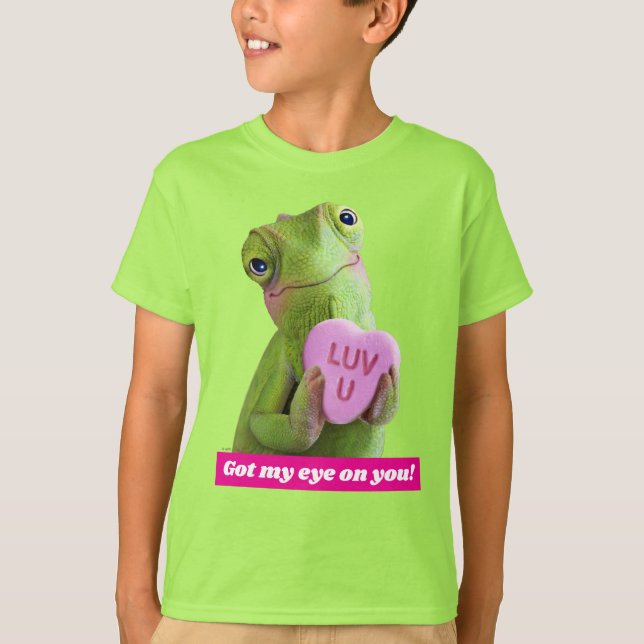 Camiseta Coração Camaleão (Te Amo) (Frente)