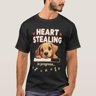 Camiseta Coração Cão Pointer Húngaro Presente Divertido Fil