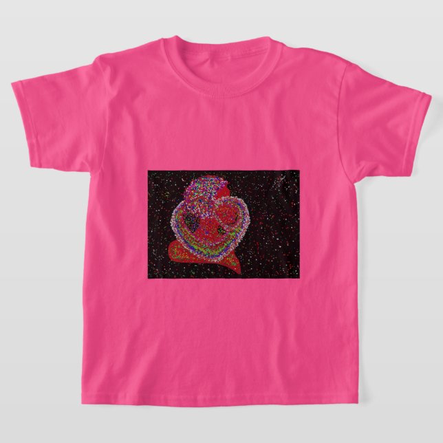 Camiseta Coração Celestial (Postura )