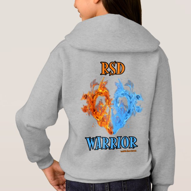 Camiseta Coração/Chamas...RSD (Verso)