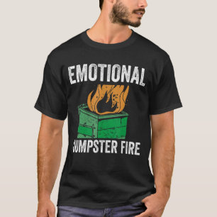 Camiseta Coração Citação Emocional Inibidores do Fogo