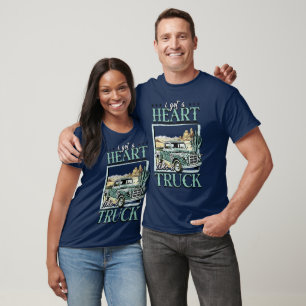 Camiseta Coração como um Caminhão Ocidental