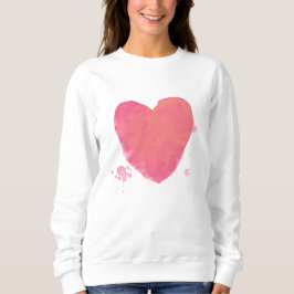 Camiseta Coração Coração Rosa