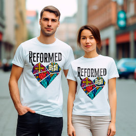 Camiseta Coração Cristão Reformado