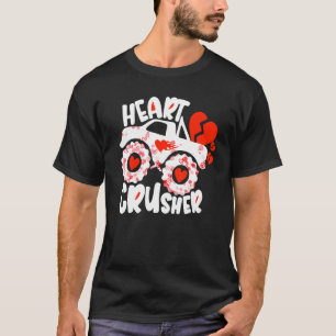 Camiseta Coração Cruzador Monstro Carruagens dos Caminhões