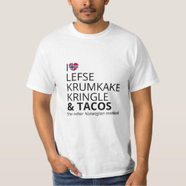 Camiseta Coração da Bandeira Personalizada da Noruega | Nor