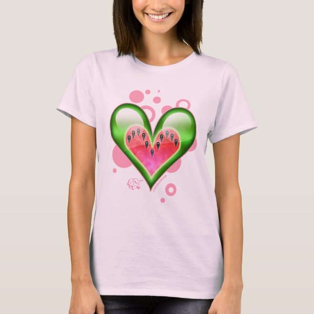Camiseta Coração da melancia (Frente)