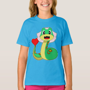Camiseta Coração da Noiva Serpente Casamento