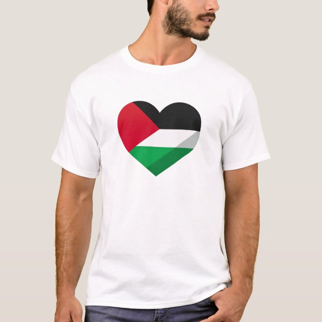 Camiseta Coração da Palestina (Frente)