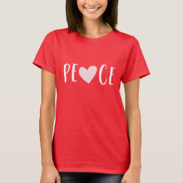 Camiseta Coração da Paz