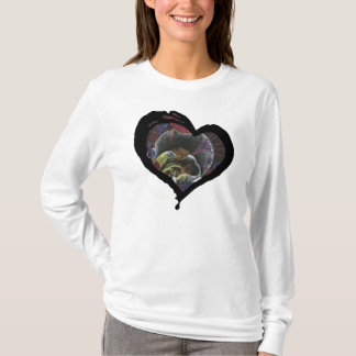 Camiseta Coração da pilha de Sicke - não precise de sofrer