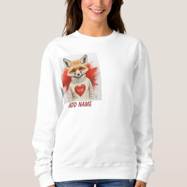 Camiseta Coração da Raposa Feminina (Frente)