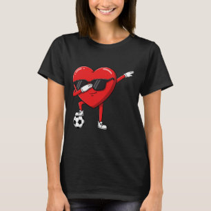 Camiseta Coração Dabbing Dab Fofo Dia dos Namorados Meninos