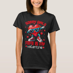 Camiseta Coração Dabbing Meninas Desculpe Mimi Namorada Con