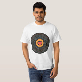 Camiseta Coração de Amante da Música