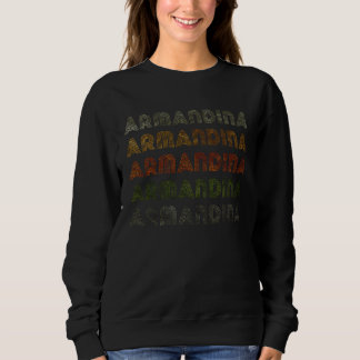 Camiseta Coração de Amor Armandina Estilo Vintage Preto Arm