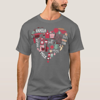 Camiseta Coração de Amor Baking