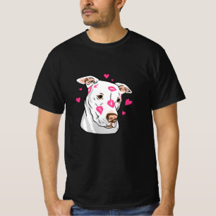 Camiseta Coração de Amor Cuto Pitbull