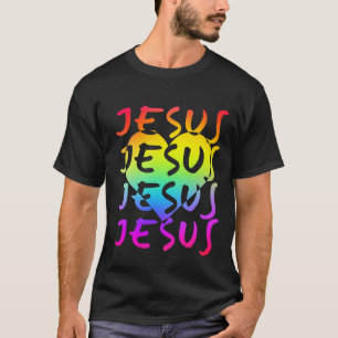 Camiseta Coração de Amor de Jesus Fé Cristã João 3:16