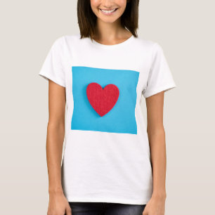 Camiseta Coração de Amor Vermelho