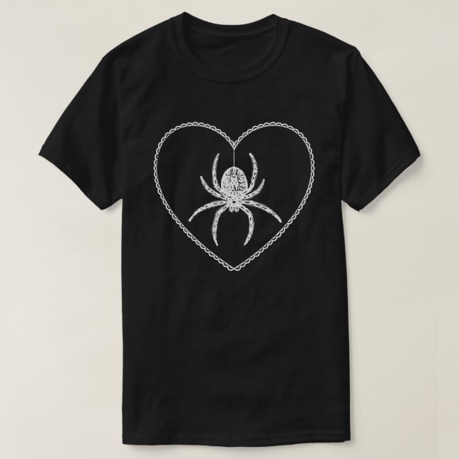 Camiseta Coração de Aranha (Frente do Design)