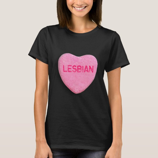 Camiseta Coração de Bala Lésbica (Frente)