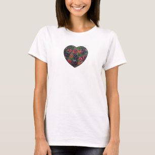 Camiseta Coração de Blackberry