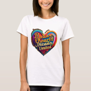 Camiseta "Coração de Bravura"