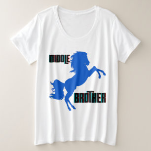 Camiseta Coração de Cavalo do Irmão Médio