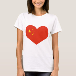 Camiseta Coração de China