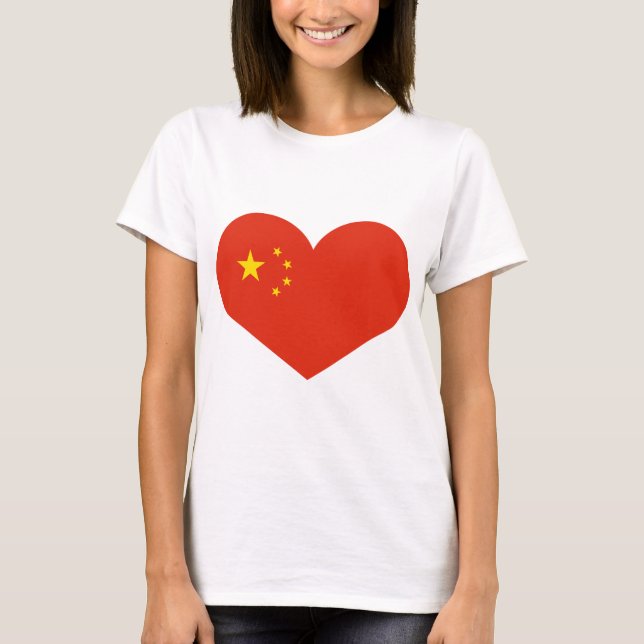 Camiseta Coração de China (Frente)