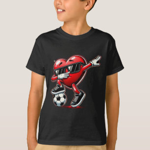 Camiseta Coração de Dabbing Dab Fofo Dia dos Namorados Meni