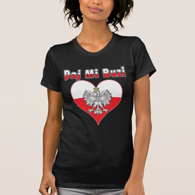 Camiseta Coração de Daj MI Buzi Eagle (Frente)