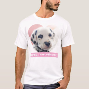 Camiseta Coração de Dalmata Nariz