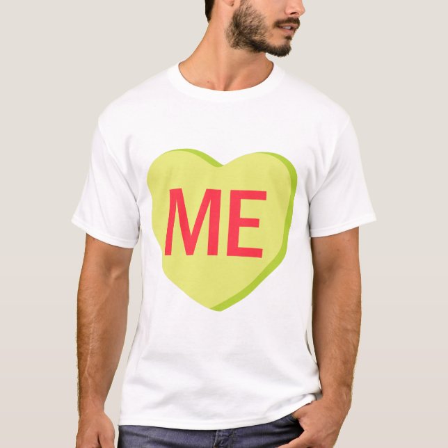 Camiseta Coração de Doce - EU (Frente)