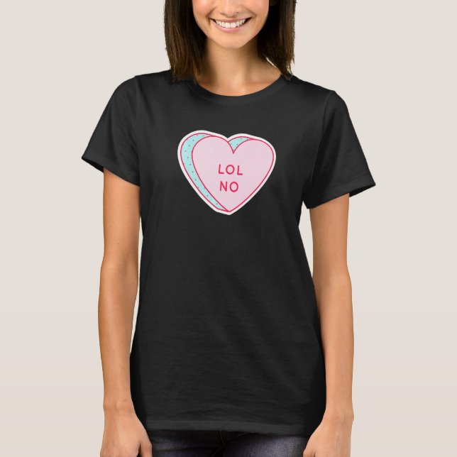 Camiseta Coração de Doce LOL Sem Premium (Frente)