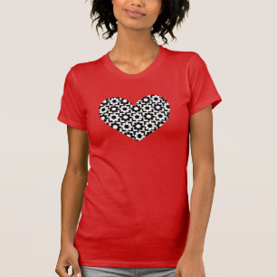 Camiseta Coração de Energia da Flor