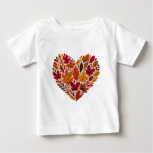 Camiseta Coração de Folha