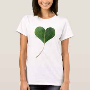 Camiseta Coração de folhas