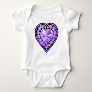 Camiseta coração de Gem Ametyst