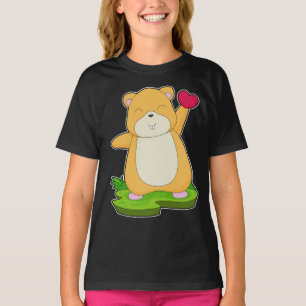 Camiseta Coração de Hamster