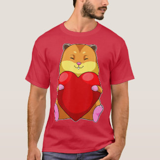 Camiseta Coração de Hamster