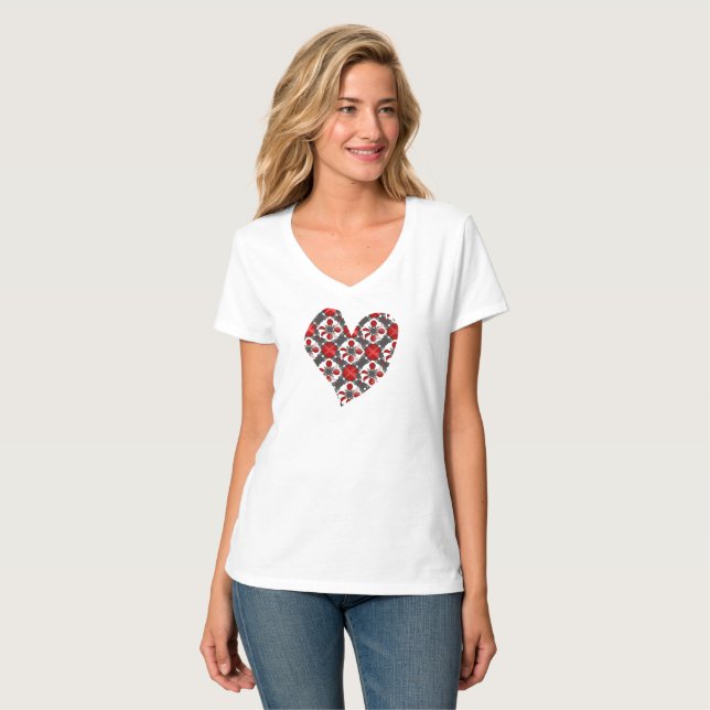 Camiseta Coração de Jokers Imperfeitos (Frente Completa)