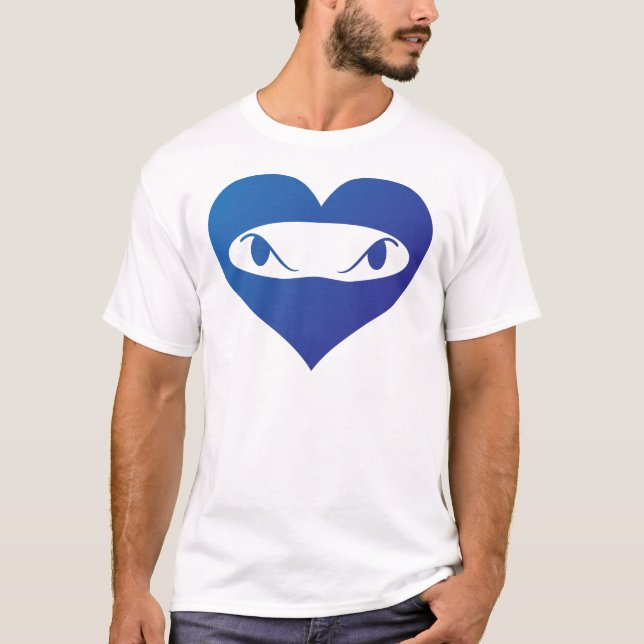 Camiseta Coração de Ninja (Frente)