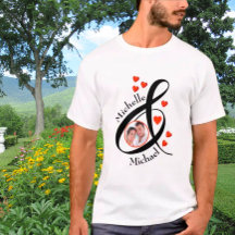 Coração de Nomes Românticos de Foto Personalizados