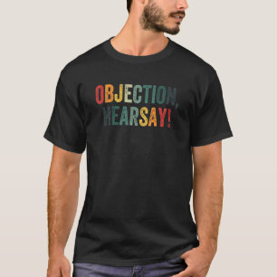 Camiseta Coração de Objeções Ouvir Dizer Vintage