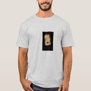 CAMISETA CORAÇÃO DE OURO POR JOHNNY BULL