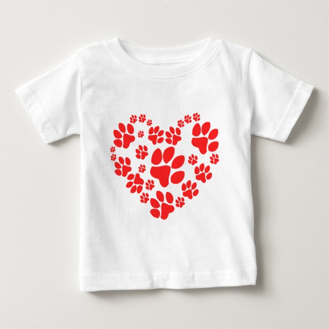 Camiseta Coração de Patas (Frente)